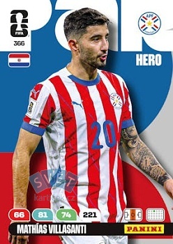 Mathias Villasanti Paraguay Panini FIFA World Cup 2026 Adrenalyn XL #366
